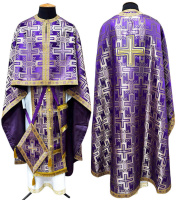 Облачения греческого покроя парча Т (крест прямой) 50/145