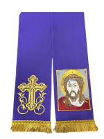 Закладка для Евангелия ( габардин,Спаситель) 14/140