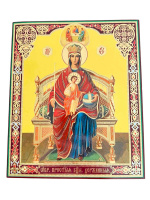 Литография иконы ДЕРЖАВНАЯ 20/24 см