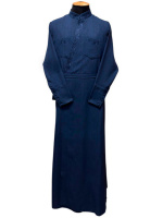 Подрясник греческий лен-габардин (вышивка виноград) 48р