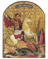 Георгий Победоносец (Чудо Георгия о змее) 12/16см