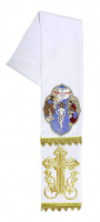 Закладка для Евангелия Крещение Господне ( габардин,  вышивка) 13/140