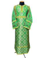 Стихарь детский, парчаТ (пасхальный) зеленый 130 см