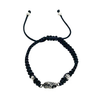 БРАСЛЕТ  Черный  "Башмачок Спиридон Тримифунского"  Греция