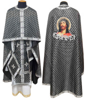 Облачения греческого кроя парча Т (икона Спас в терновом венке) 54/145