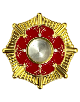 Мощевик большой КРАСНЫЙ 7/7 см