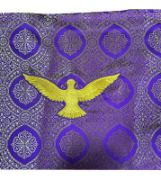 Катапитасма парча, (фиолетовое золото) 160/260 см