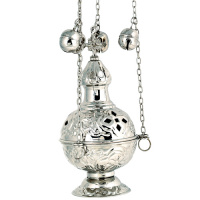 КАДИЛО среднее ↕60/↑19/↔9,5см Никель Греция (691N)