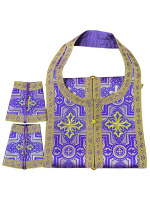 Требный набор парчаТ розочки (епитрахиль, поручи)  