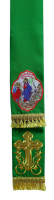 Закладка для Евангелия Вход Господень в Иерусалим (габардин, вышивка) 14/140