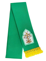 Закладка для Евангелия (габардин,Голгофа) 9/135