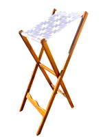 Аналой деревянный боковой раскладной с тканью 38/46