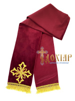 Закладка для Евангелия,бархат 13/140 см