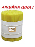 Свеча парафиновая светлая 2кг №100 ( 500 шт)