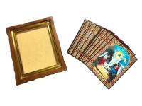 Киот деревянный для ликов ↨37↔30 см  (литография 22/28)