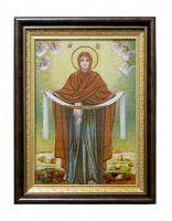 Покров Пресвятой Богородицы (янтарь) 28/37