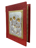 Евангелие требное, оклад кожа, Троица 12/16