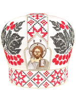 Митра иерейская вышивка на парче  (калина) 59,5р