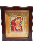 Икона "Взыграние Младенца" 16/18 см