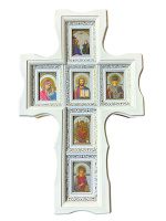Крест иконостас настенный  (дерево) 35\55  см