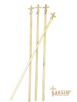 Комплект древка для выноса Плащаницы (4шт)
