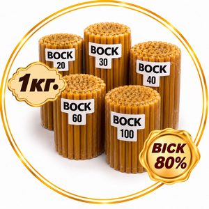 Восковая свеча  1кг - 80%