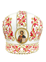 Митра бархат, ( красная вышивка) 59,5р