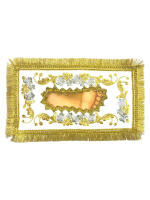 Стопа Божией Матери Почаевская (вышивка на габардине) 15/30 см