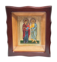 Икона праведных Иоакима и Анны 16/18 см