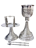 ЕВХАРИСТИЧЕСКИЙ НАБОР   600мл   Никель Греция    