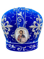 Митра иерейская вышивка на бархате (вышивка Звезда) 58р