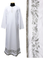 Подризник габардин, вышивка (больш. лист)  50/150