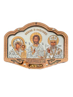 Тройник автомобильный Спаси и Сохрани (дерево) 6/8 см