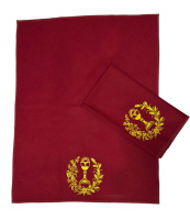 Плат для причастия лен Чаша (вышивка) 50/60