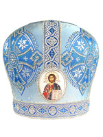 Митра парча (голубое серебро) 58,5р