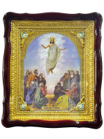 Икона Вознесения Господне полуриза 42/48 см