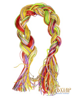 Косичка ( шнурок не резаный) шелк, жгут 100 шт. 70 см