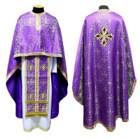 Облачения греческого покроя парча Т (крест - веточка) 50/145