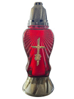 Лампада поминальная КРЕСТ 35год