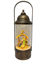 ФОНАРЬ Рождественский ВЕРТЕП LED Музыкальный 26/10см