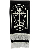 Закладка для Евангелия  габардин, одинарная (постовая) 14/140 Ч