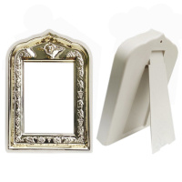 Рамка Голубь малая под лик 6/9 см (белая)