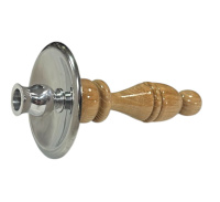 Подсвечник полиэлейный (дерево) 19см