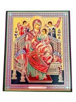 Литография иконы ВСЕЦАРИЦА 20/24 см