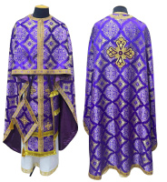 Облачения греческого покроя парча Т (фроловский крест) 52/135