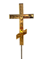 Крест на купол прямой 50/30 см 
