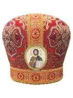 Митра парча Т (красное золото) 60 р