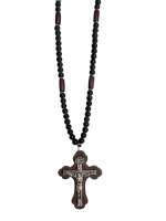 Четки с деревянным крестом 100