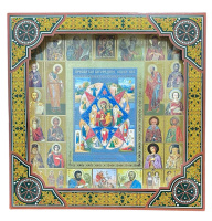 Неопалимая Купина  (багетная рамка, подарочная коробка) 26/26см