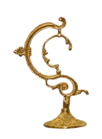 КРОНШТЕЙН ↕17.5см ↔7см Латунь Литый